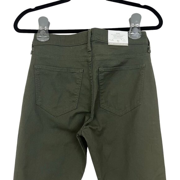 H&M Womens Size 26 Green Skinny Ankle Length Jeans New - Picture 4 of 6